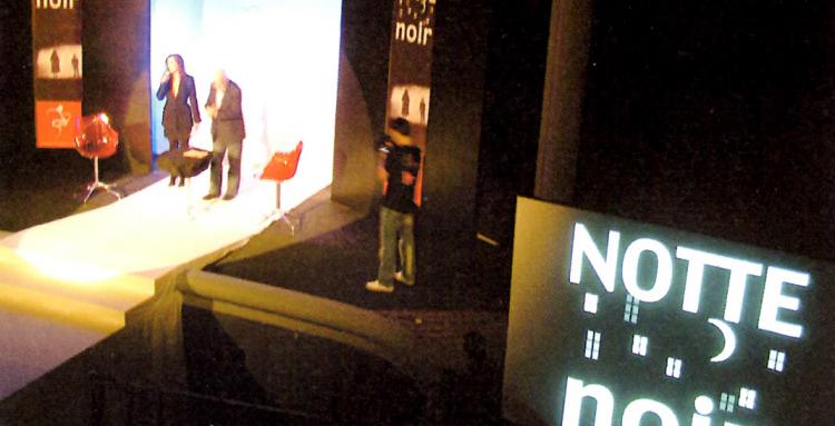 Un altro momento del festival Notte Noir