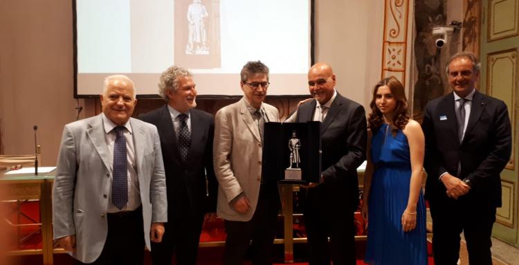 Roma, 2021, Senato della Repubblica (Sala Zuccari) in occasione del conferimento del Premio Internazionale Federico II